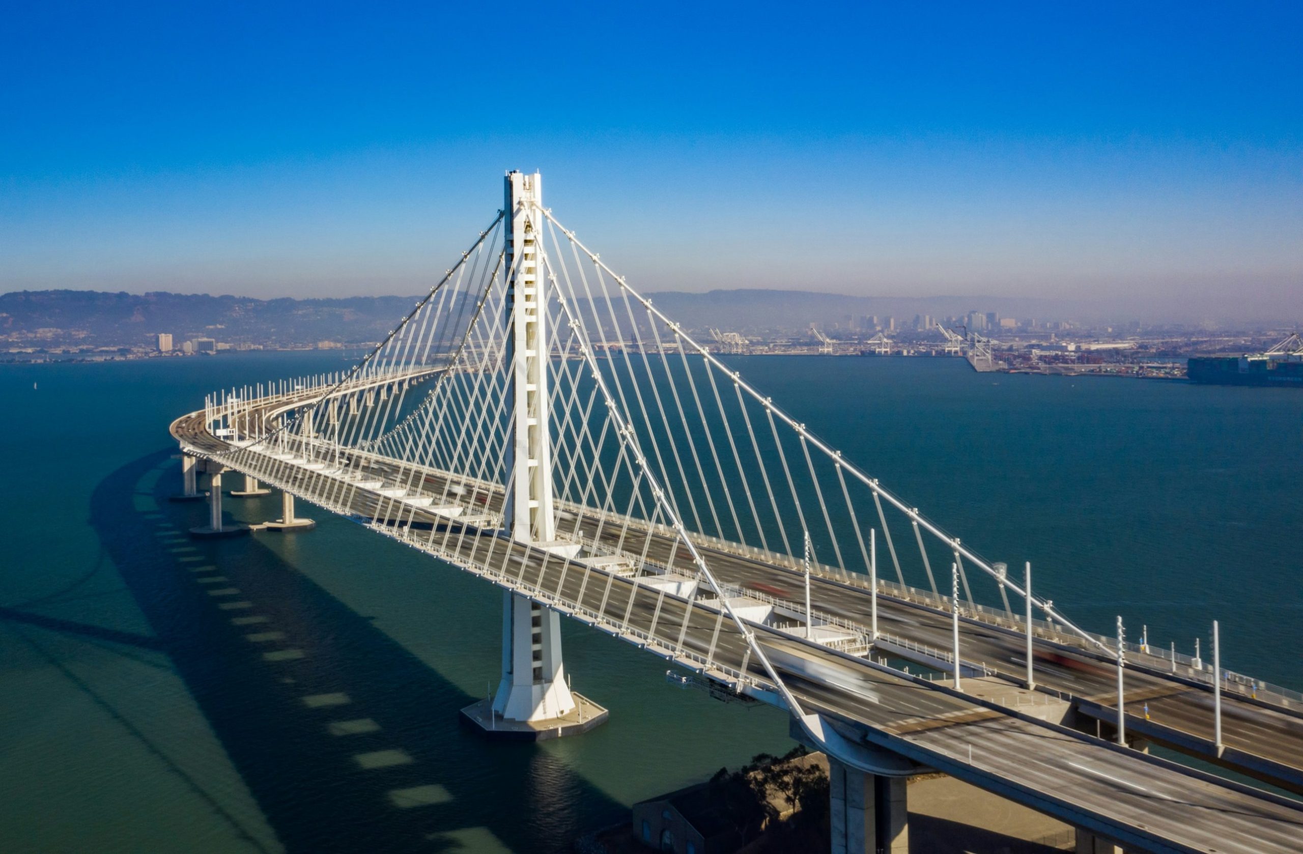 Eastern span of the Bay Bridge over San Francisco Bay