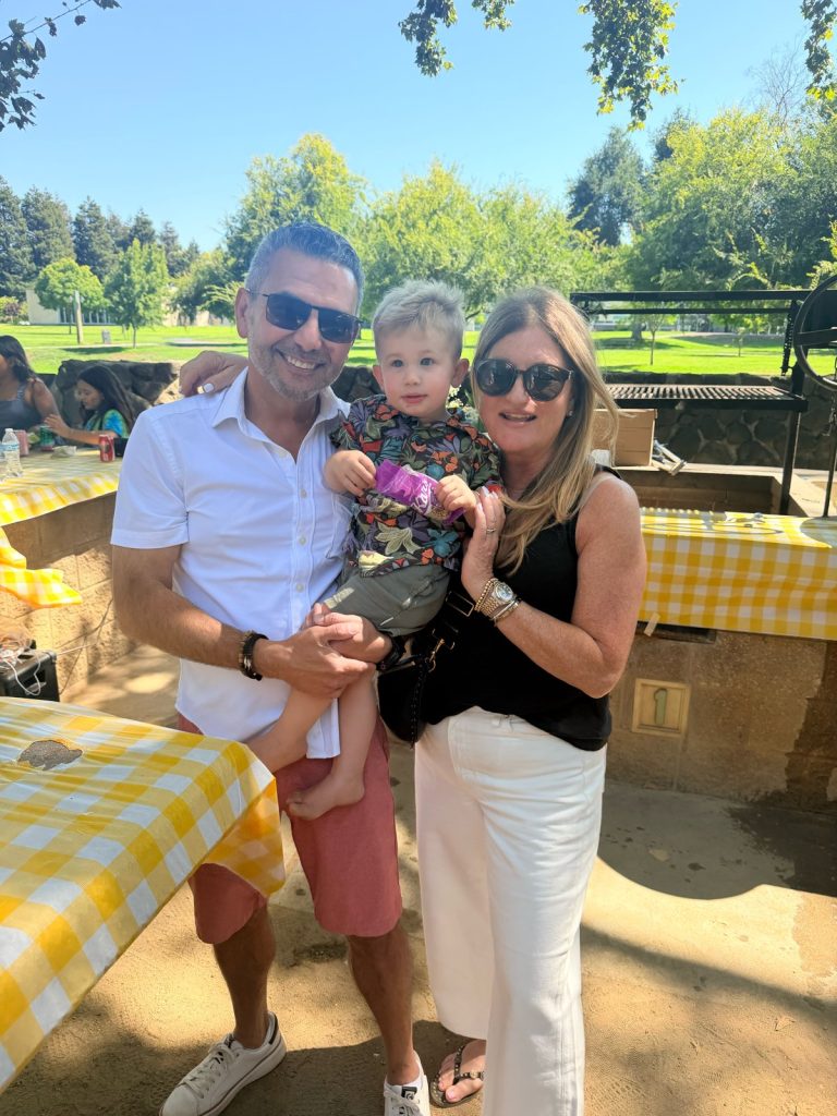 A Stonecrest family at the 2026 company picnic