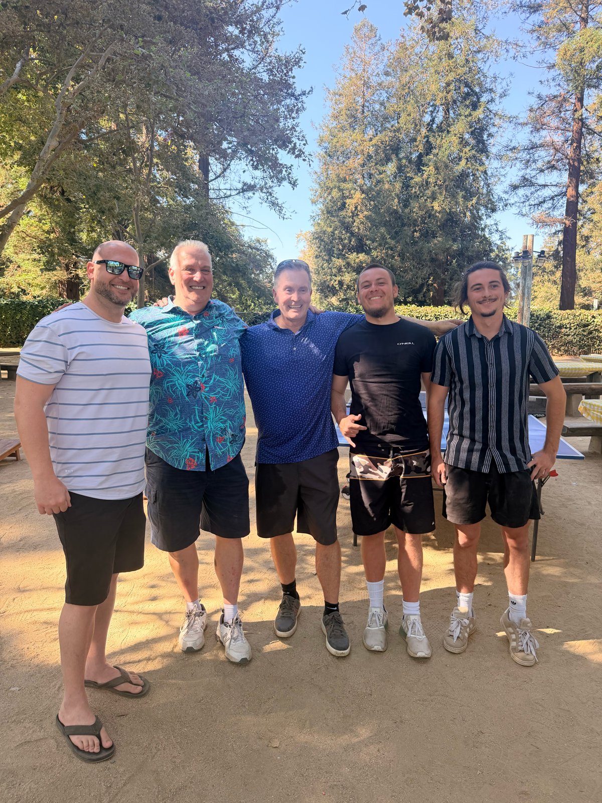 Stonecrest team members at the 2026 company picnic at Cuesta Park